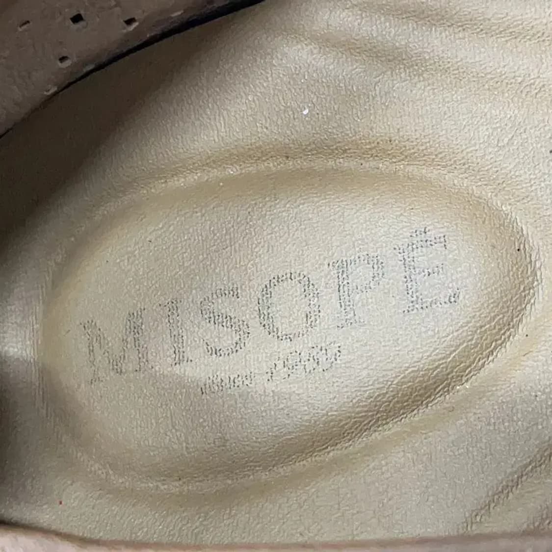 미소페 펀칭 가죽 슬립온 남자 단화 255 E00993 상품이미지6