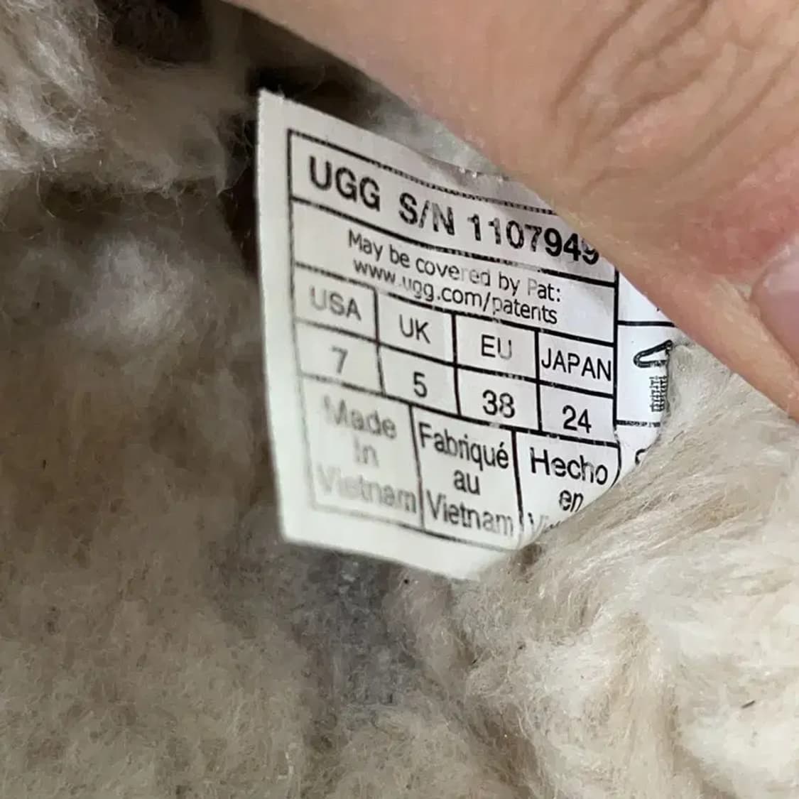 어그 UGG 다코타 털신발 방한화 240 E00995 상품이미지7