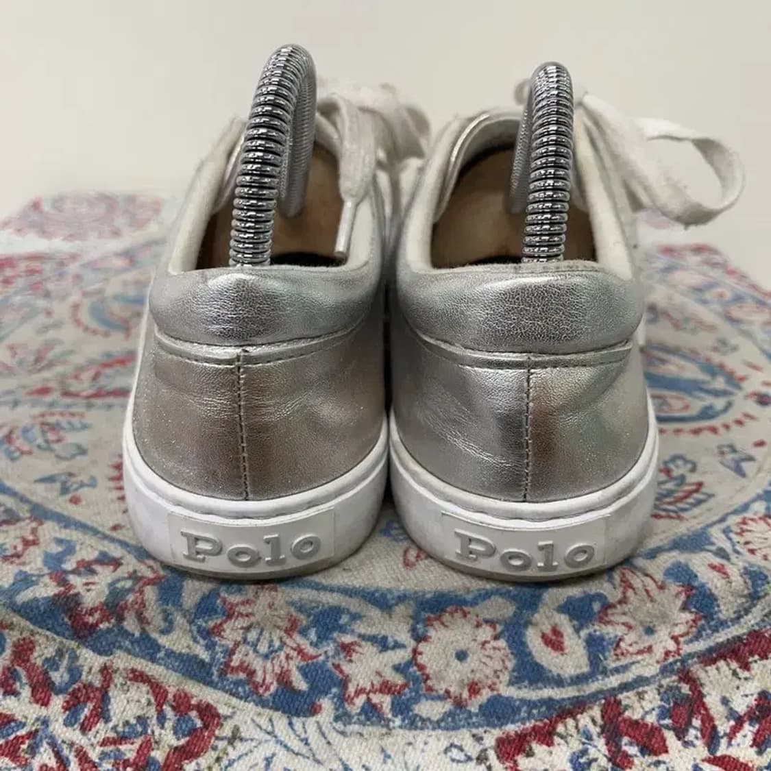 폴로 랄프로렌 실버 스니커즈 운동화 235 E01005 상품이미지2