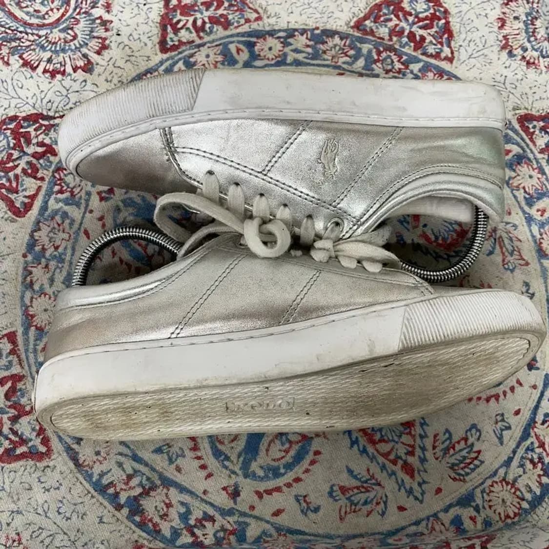 폴로 랄프로렌 실버 스니커즈 운동화 235 E01005 상품이미지3