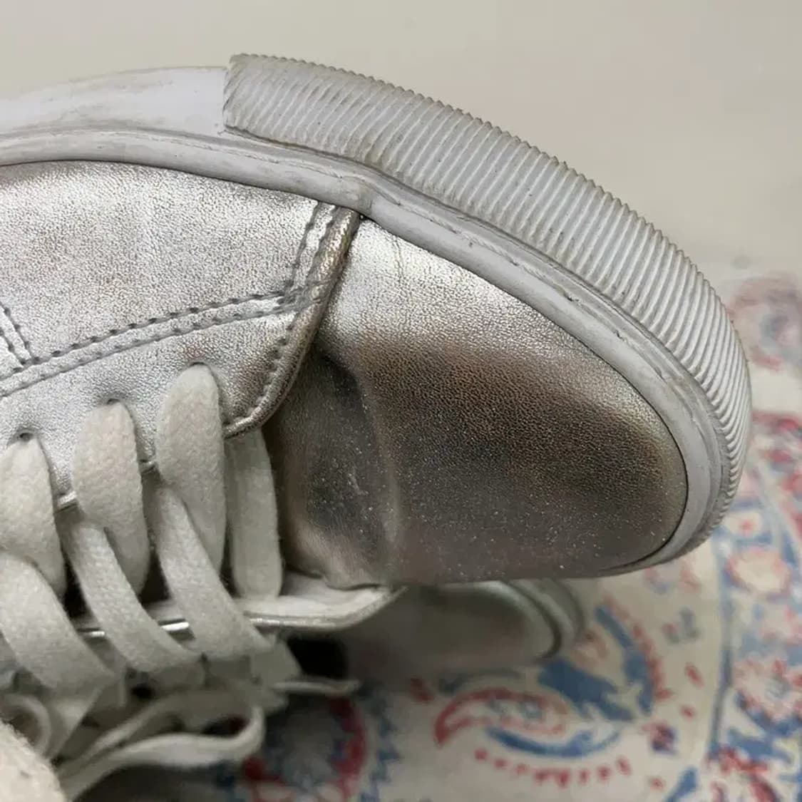 폴로 랄프로렌 실버 스니커즈 운동화 235 E01005 상품이미지6