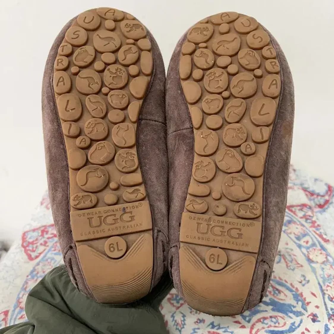 UGG 다코타 모카신 털신발 방한화 230 E01007 상품이미지4