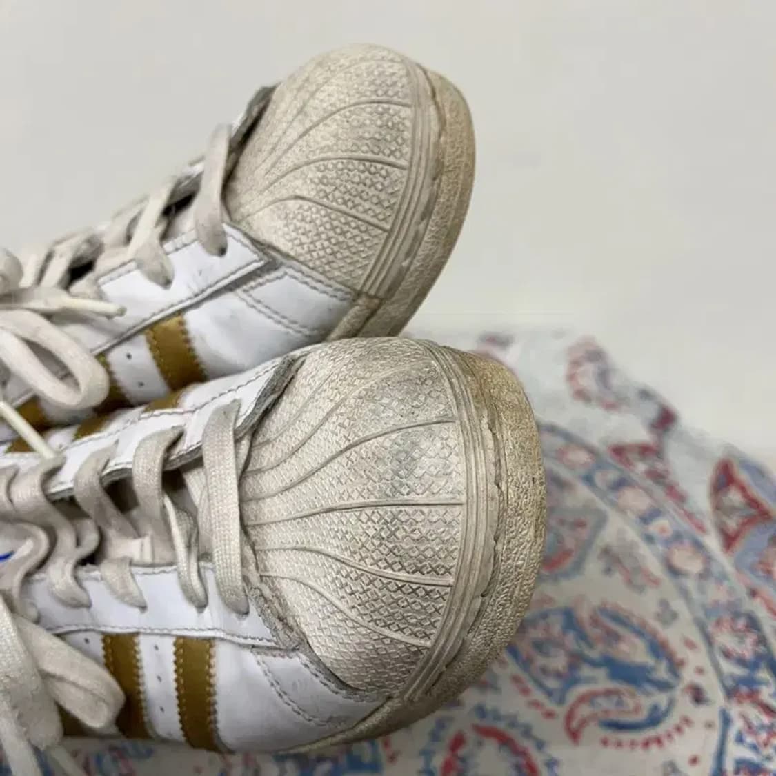 아디다스 슈퍼스타 골드 스니커즈 235 E01017 상품이미지6