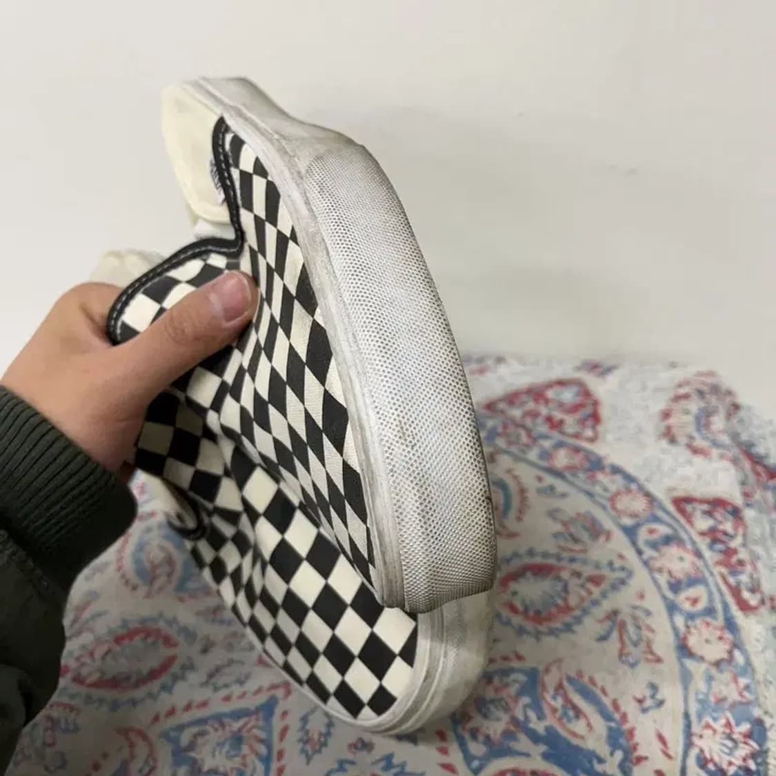 반스 체커보드 뮬 슬립온 280 E01025 상품이미지5