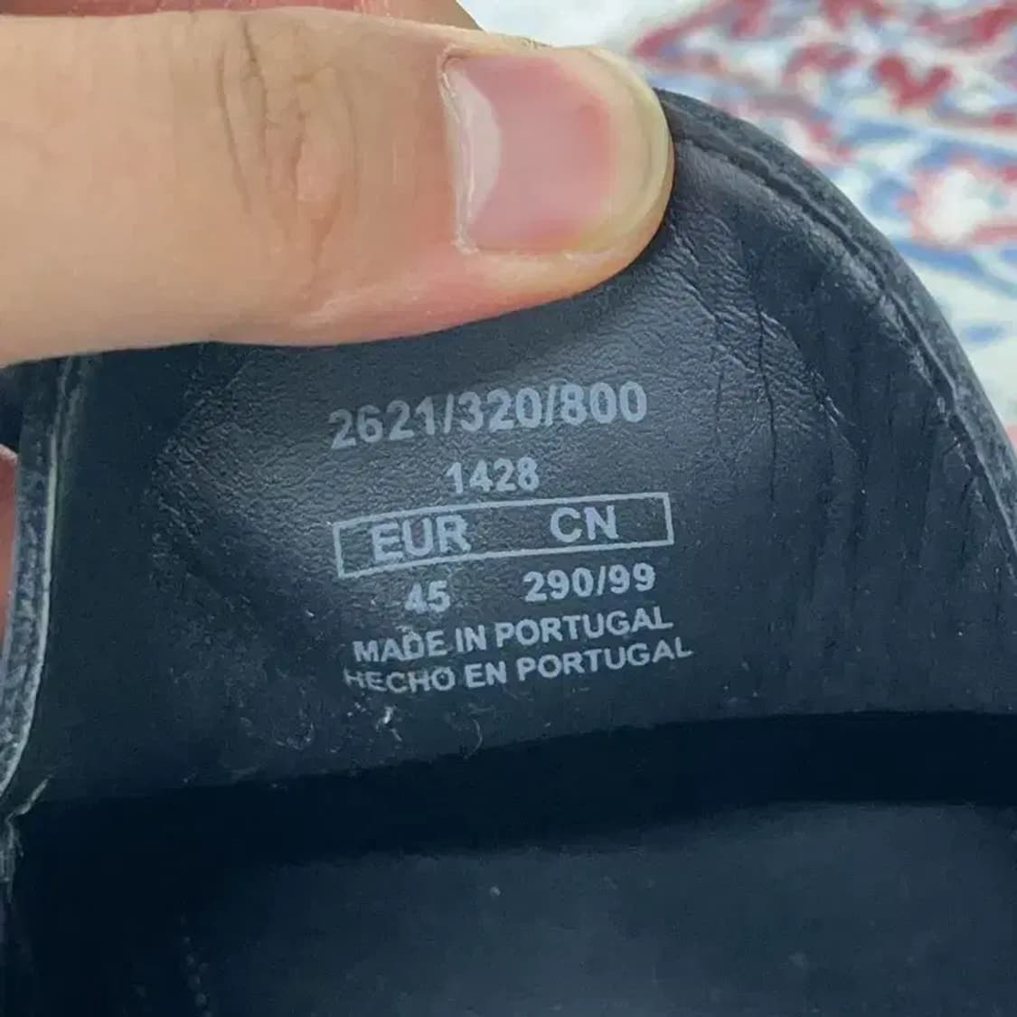 자라 ZARA 블랙 로퍼 남자 정장구두 290 E01034 상품이미지5