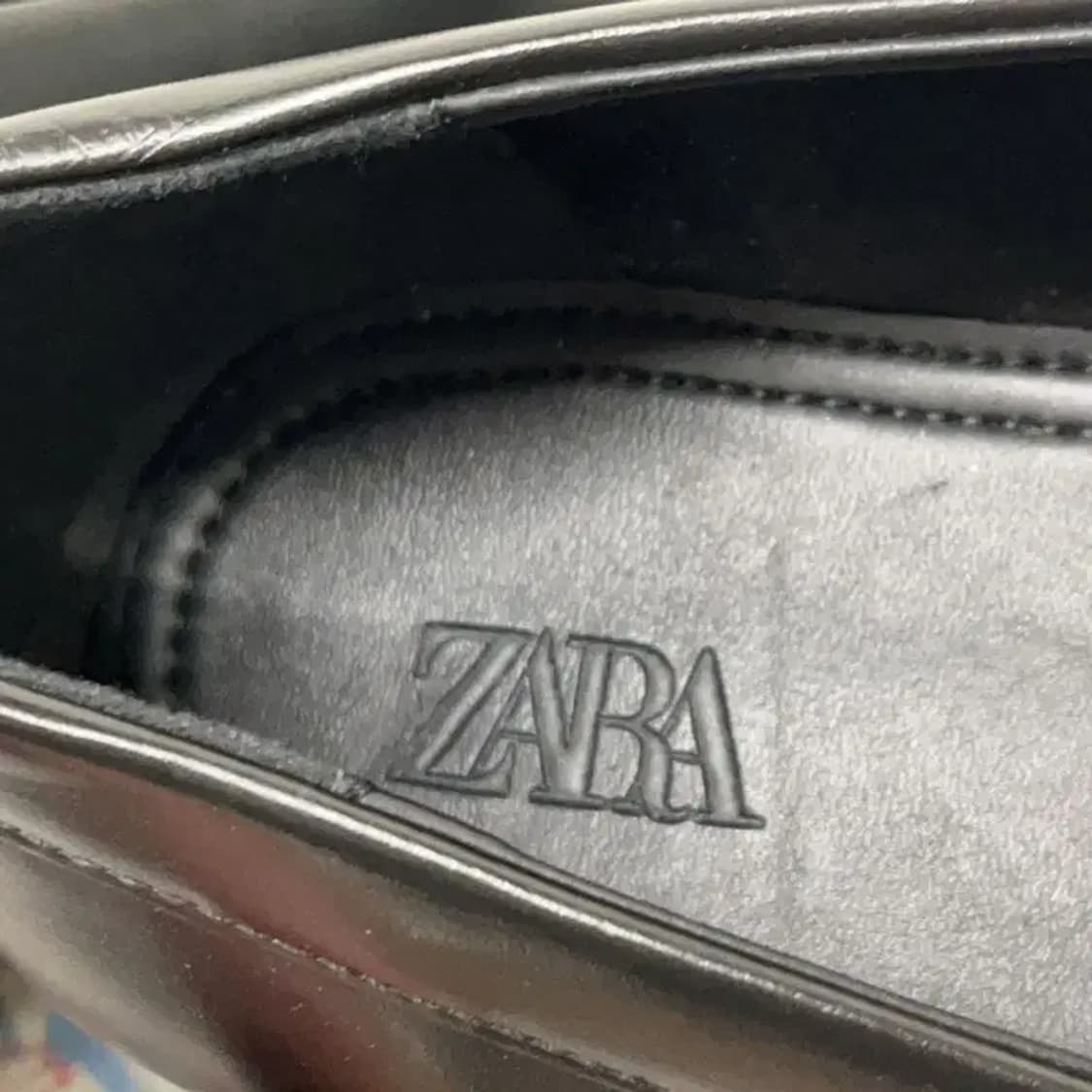 자라 ZARA 블랙 로퍼 남자 정장구두 290 E01034 상품이미지6