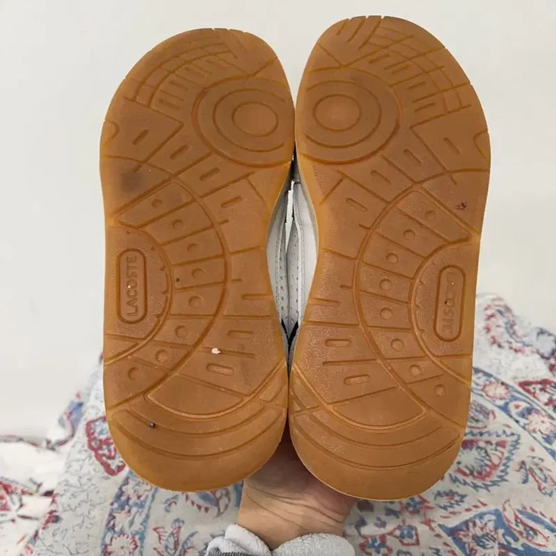 라코스테 캐주얼화 스니커즈 UK4 E01039 상품이미지4