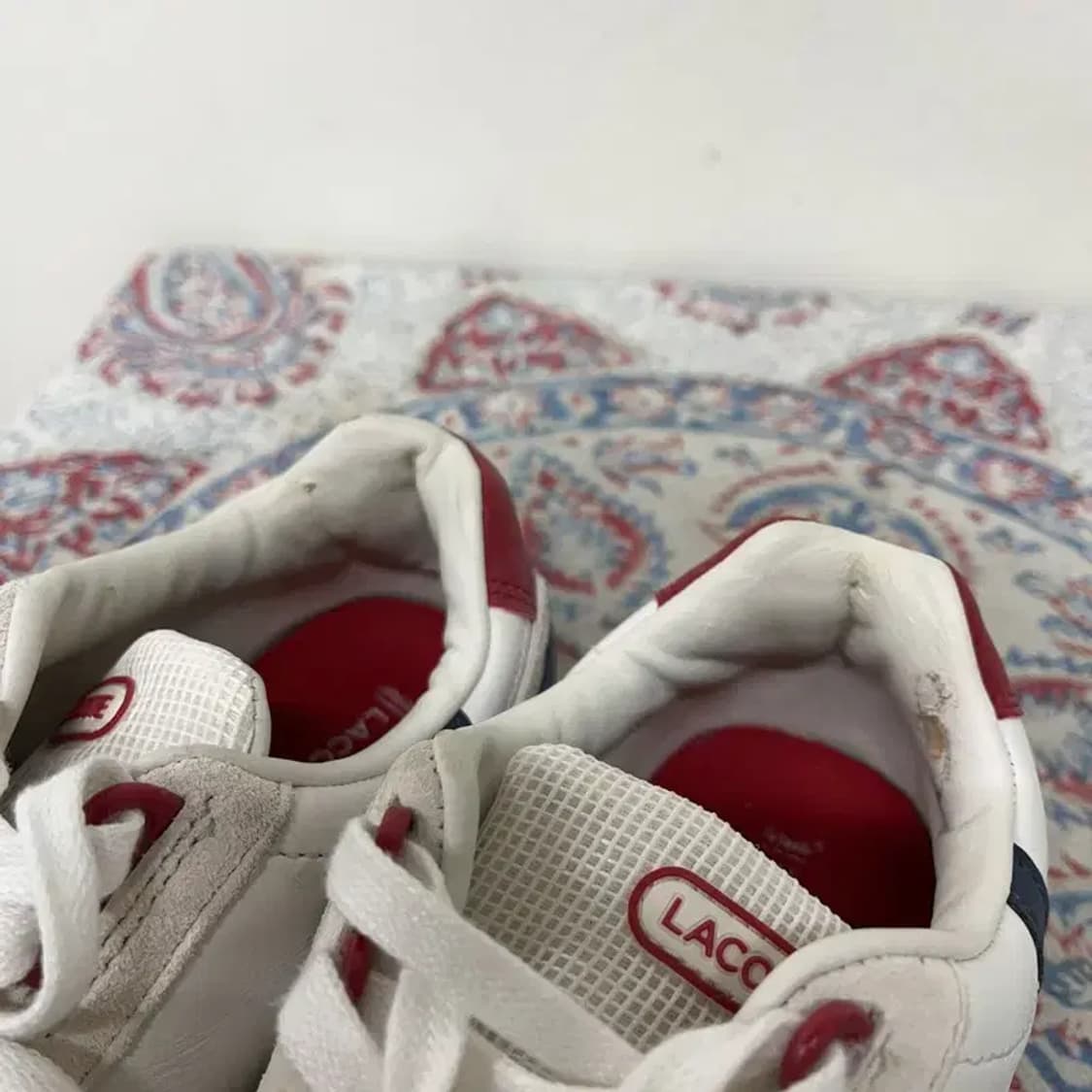 라코스테 캐주얼화 스니커즈 UK4 E01039 상품이미지6