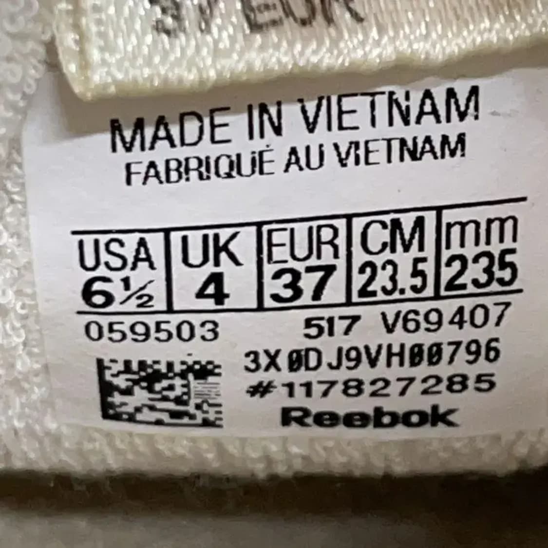 리복 엔피씨 유케이 빈티지 스니커즈 운동화 235 E01049 상품이미지6