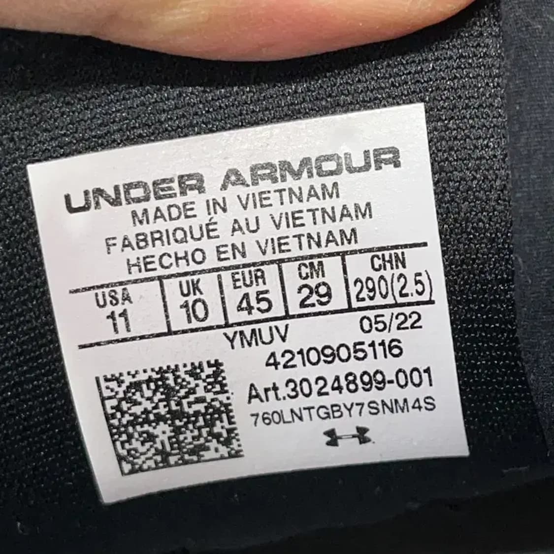 언더아머 UA 호버 마키나 3 러닝화 운동화 290 E01060 상품이미지5