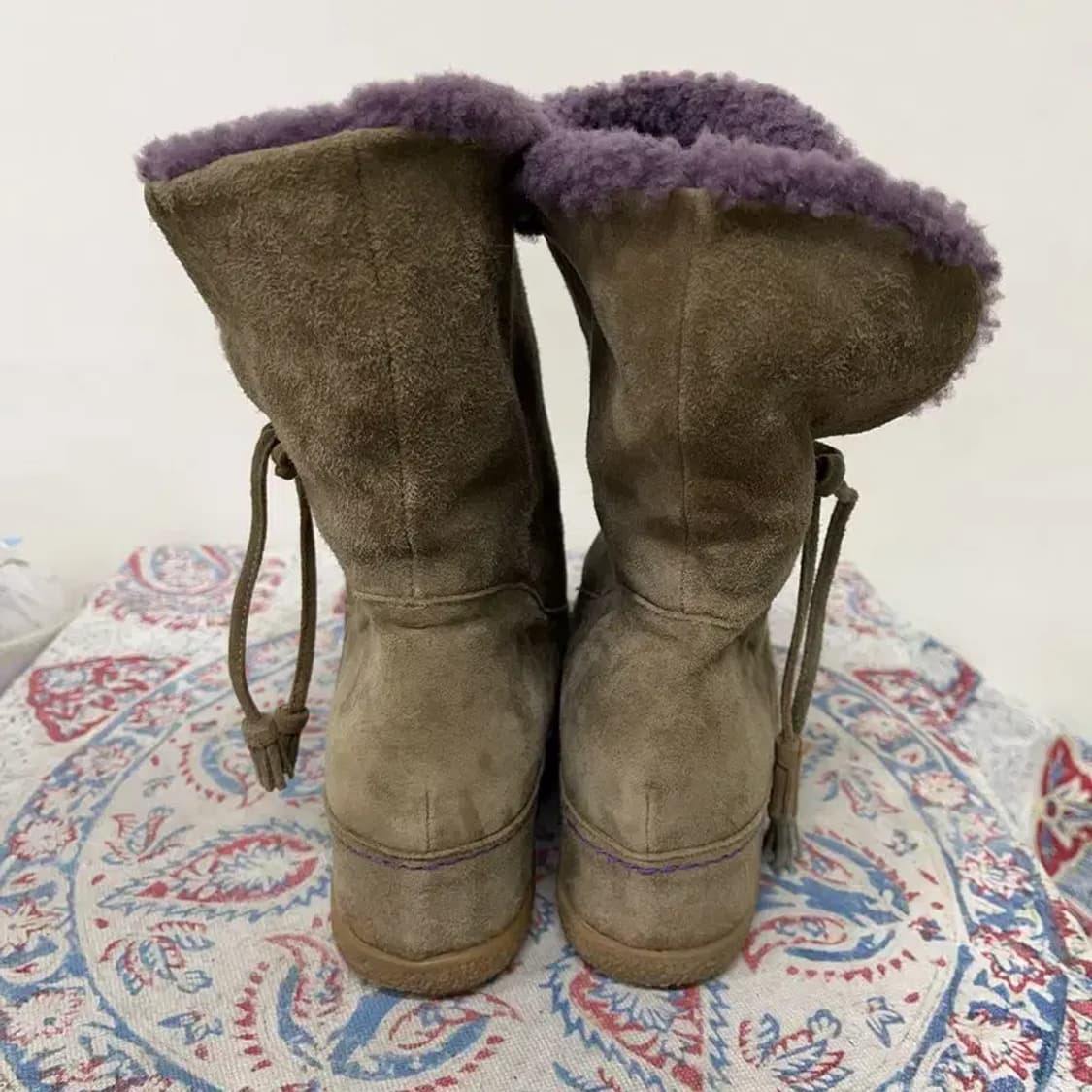 금강 랜드로바 어그부츠 털신발 앵클부츠 240 E01062 상품이미지3