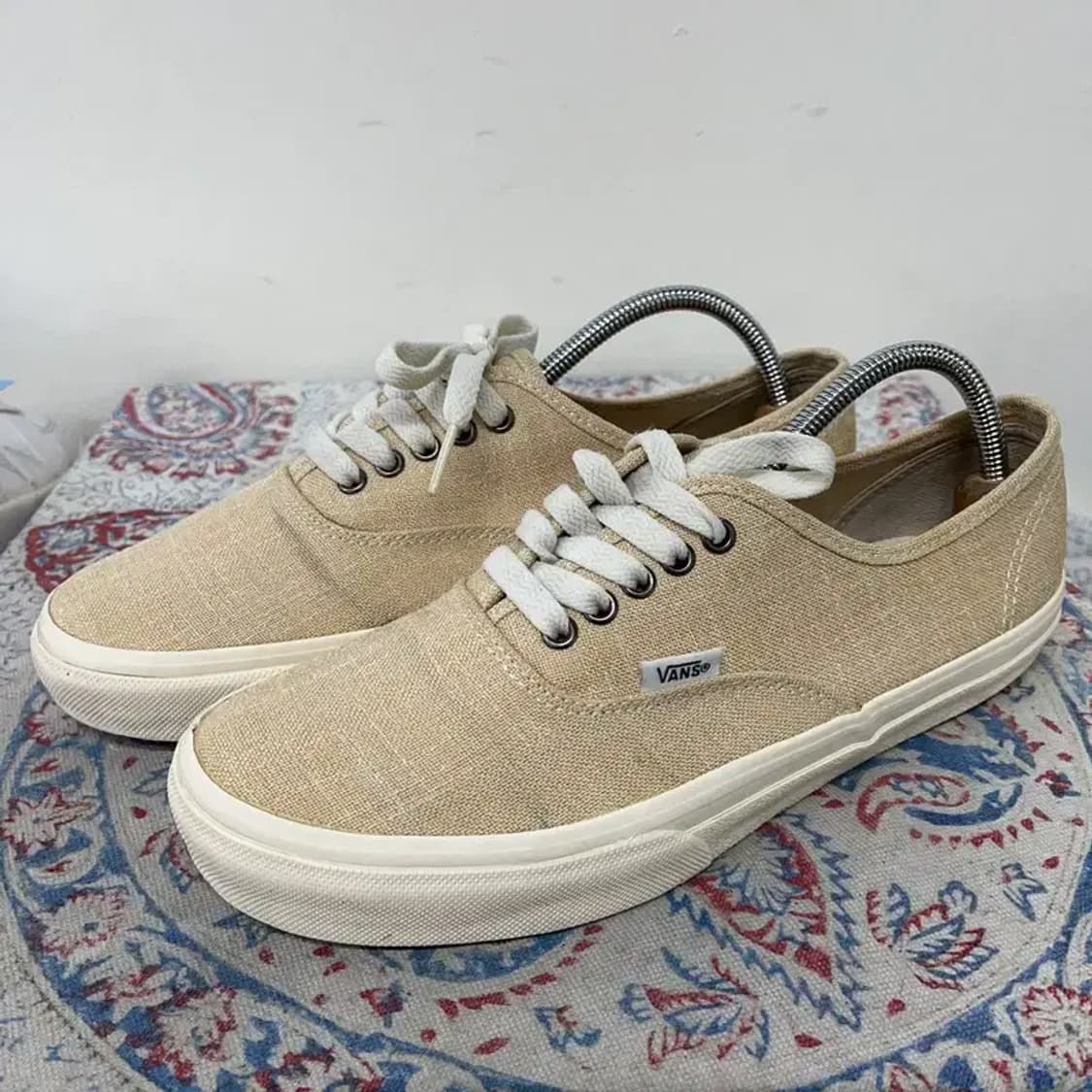 반스 어센틱 스니커즈 서머 린넨 신발 260 E01066 상품이미지1