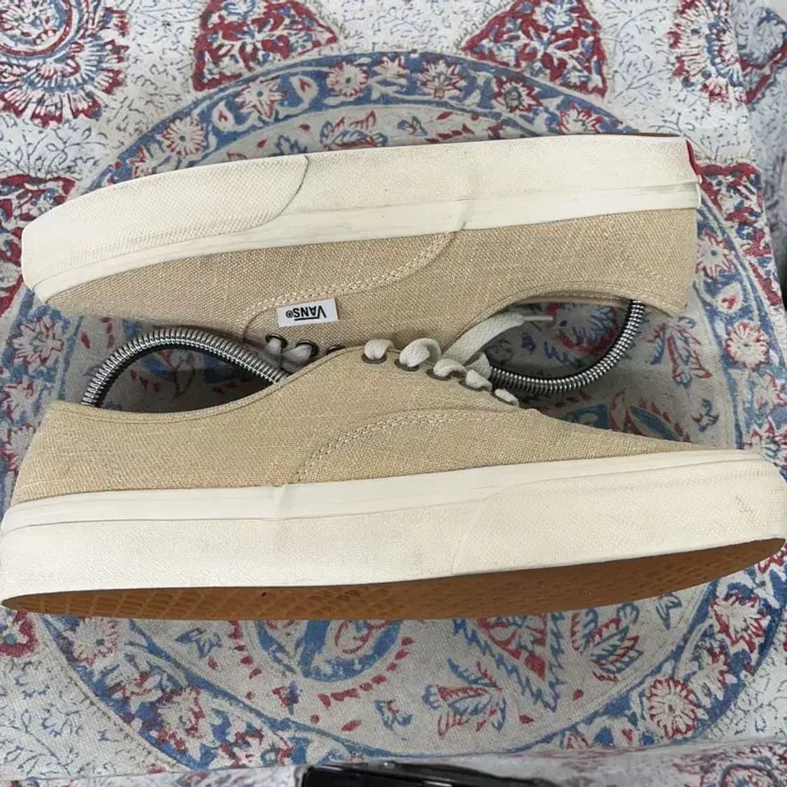 반스 어센틱 스니커즈 서머 린넨 신발 260 E01066 상품이미지3