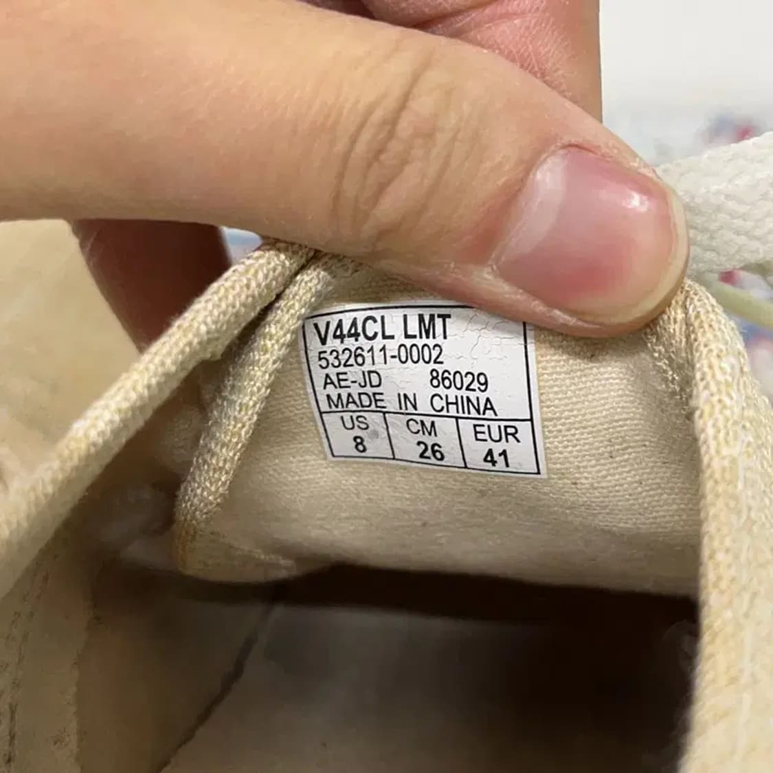 반스 어센틱 스니커즈 서머 린넨 신발 260 E01066 상품이미지5