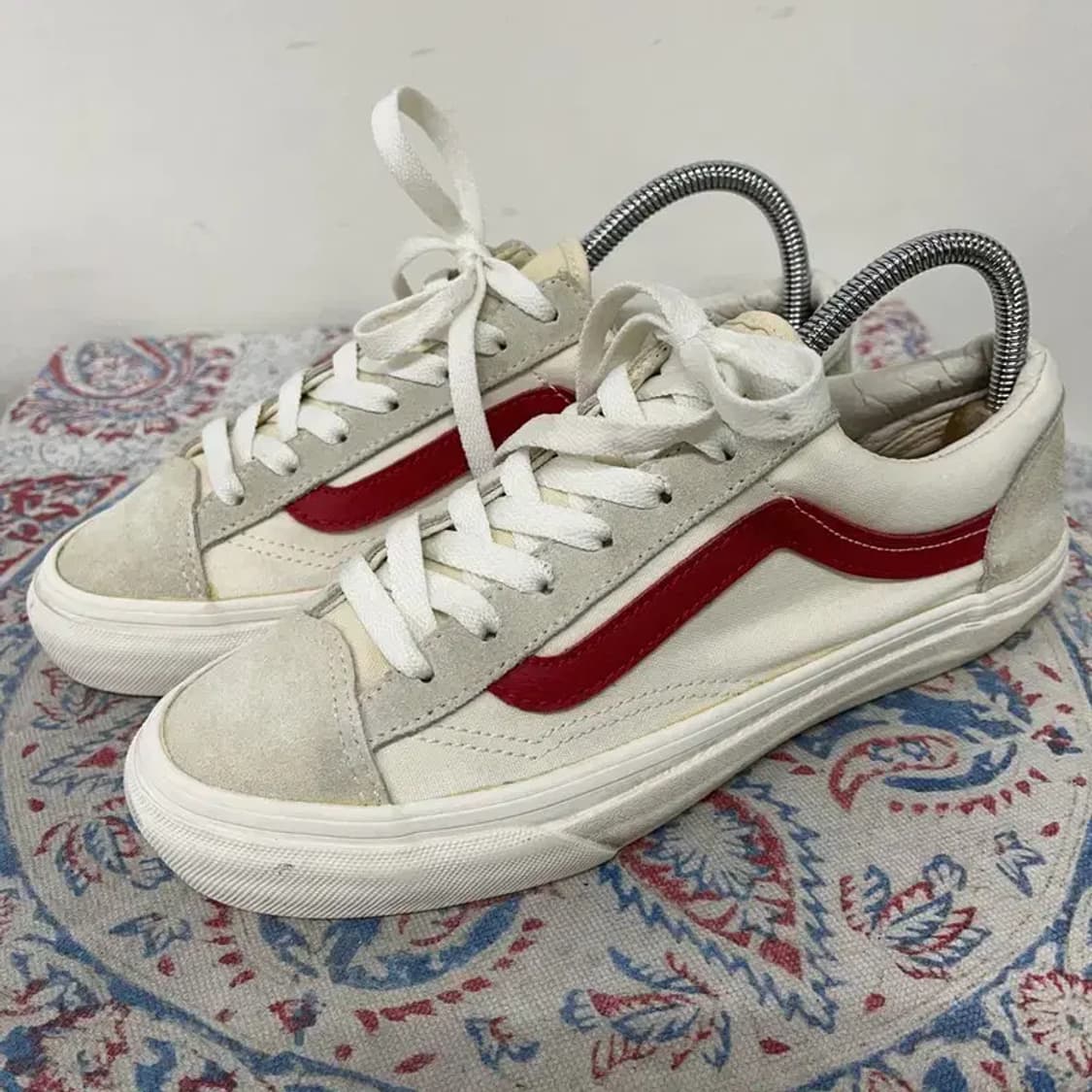 반스 스타일 36 레드 스니커즈 신발 235 E01067 상품이미지1