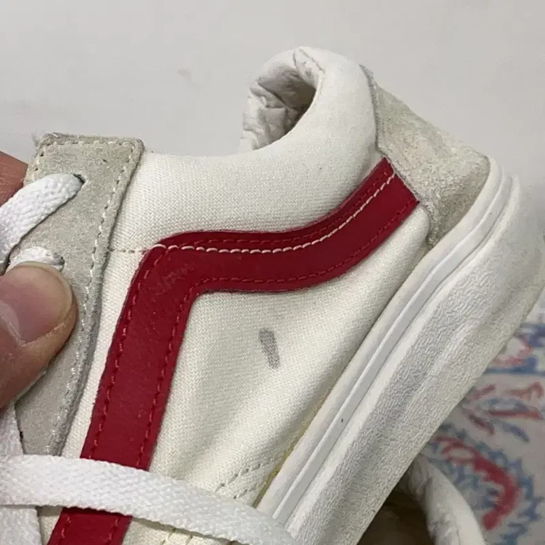 반스 스타일 36 레드 스니커즈 신발 235 E01067 상품이미지7