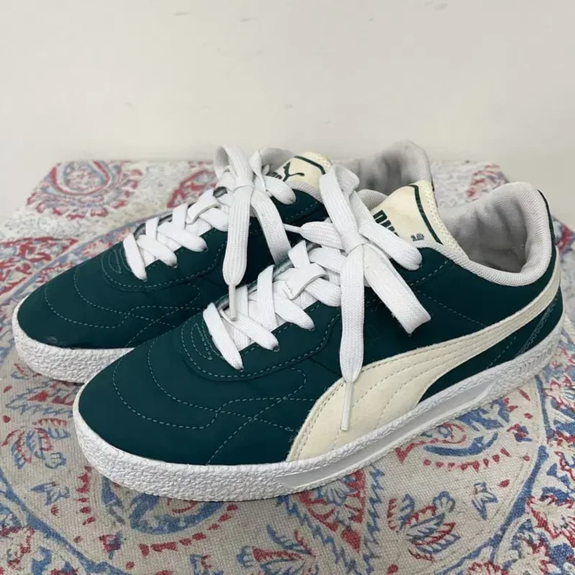 푸마 클럽 존 KR 그린 스니커즈 230 E01070 상품이미지1