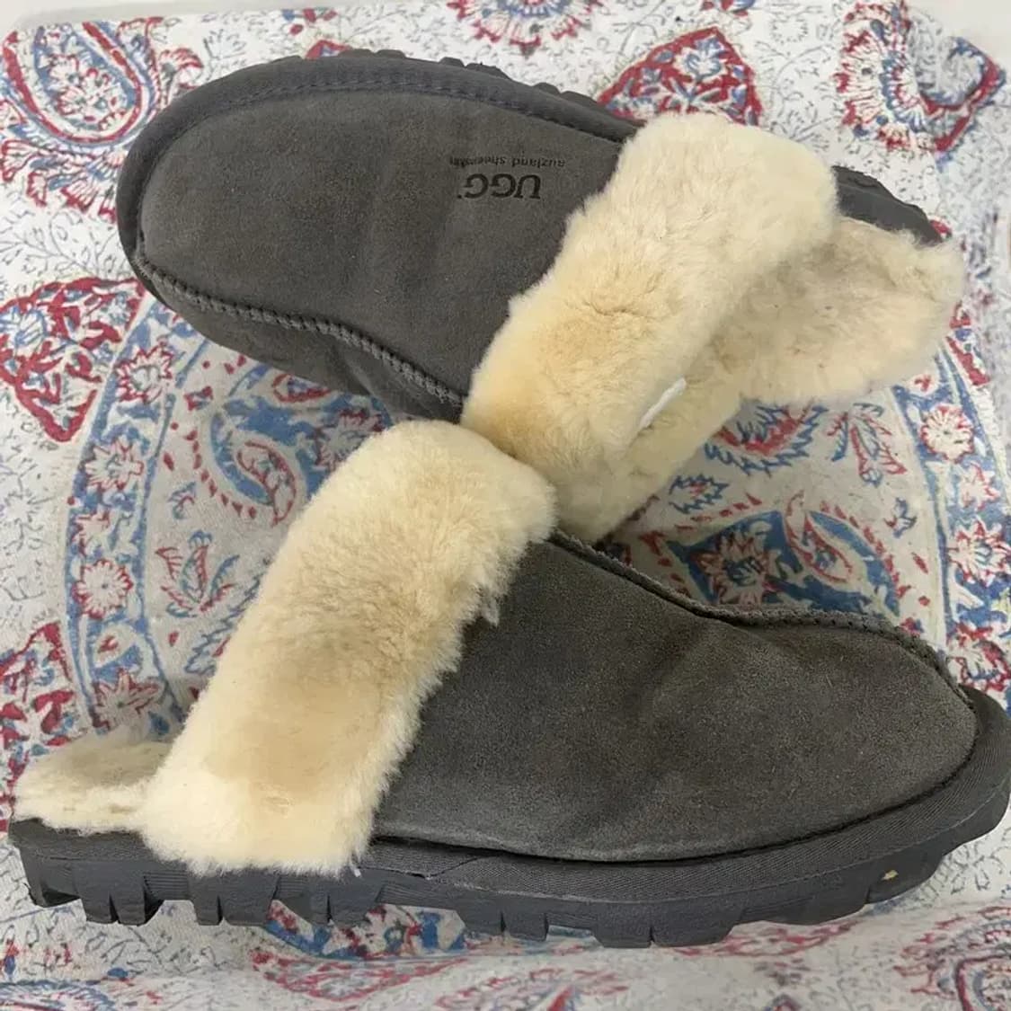 어그 UGG 스커프 슬리퍼 털슬리퍼 EU40 E01079 상품이미지3