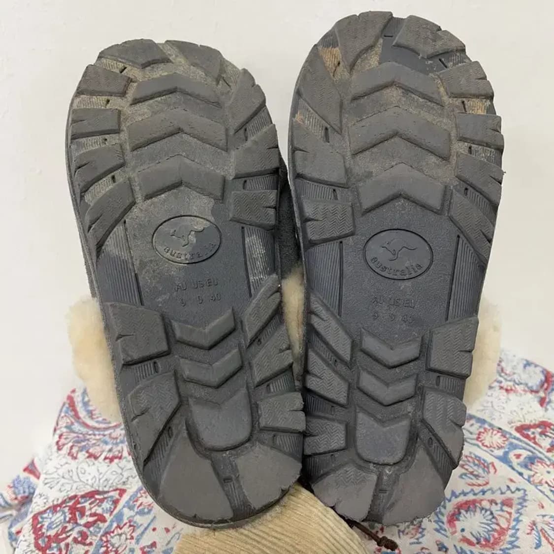 어그 UGG 스커프 슬리퍼 털슬리퍼 EU40 E01079 상품이미지4