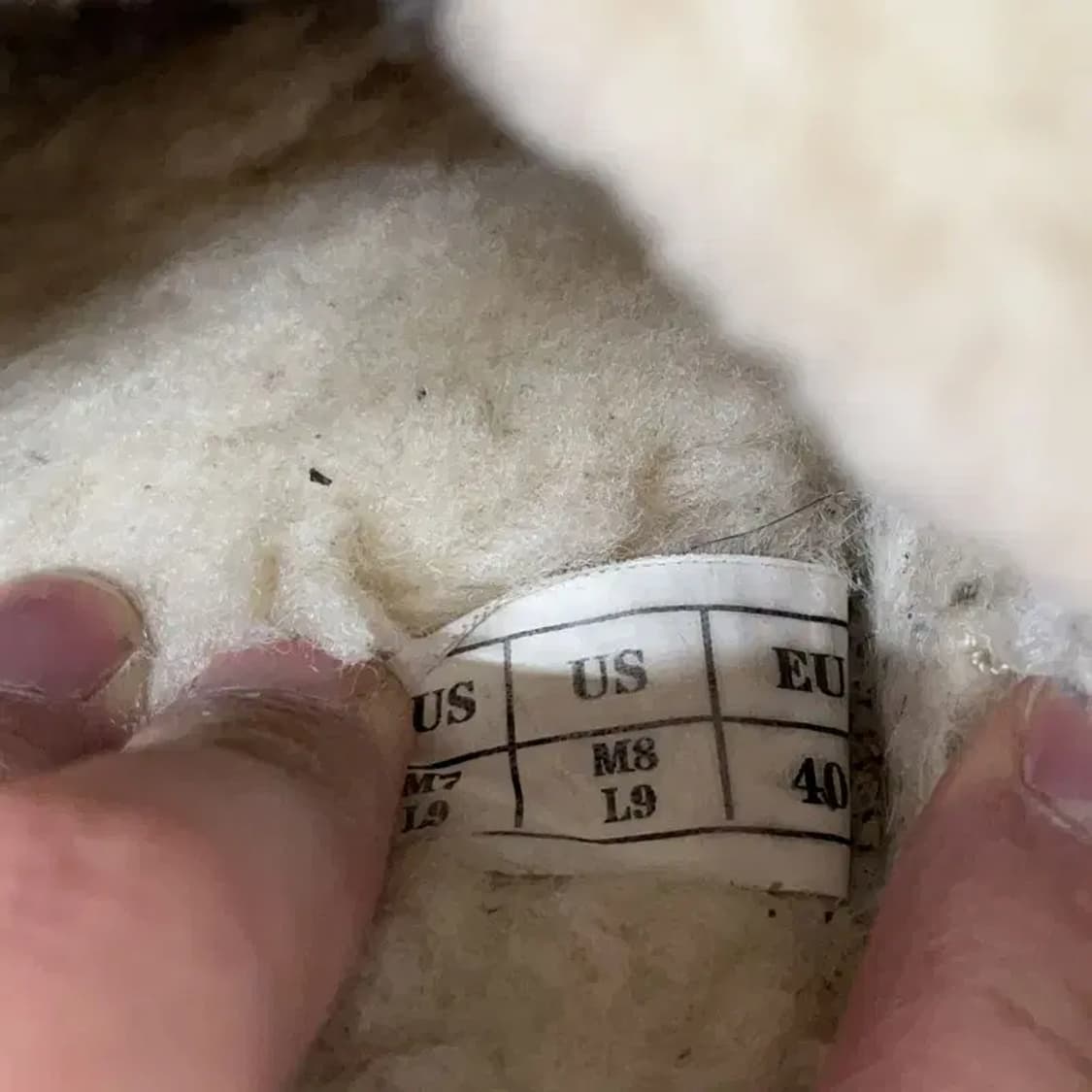 어그 UGG 스커프 슬리퍼 털슬리퍼 EU40 E01079 상품이미지6