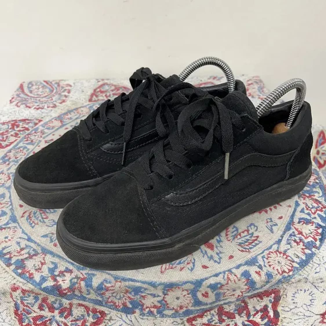 반스 올드스쿨 올블랙 스니커즈 225 E01089 상품이미지1