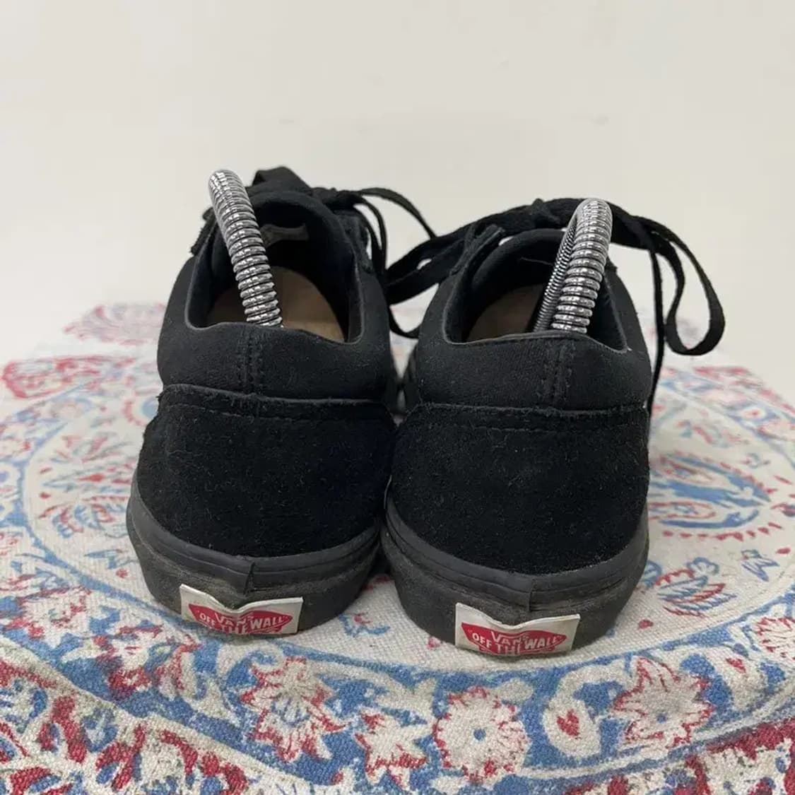 반스 올드스쿨 올블랙 스니커즈 225 E01089 상품이미지2