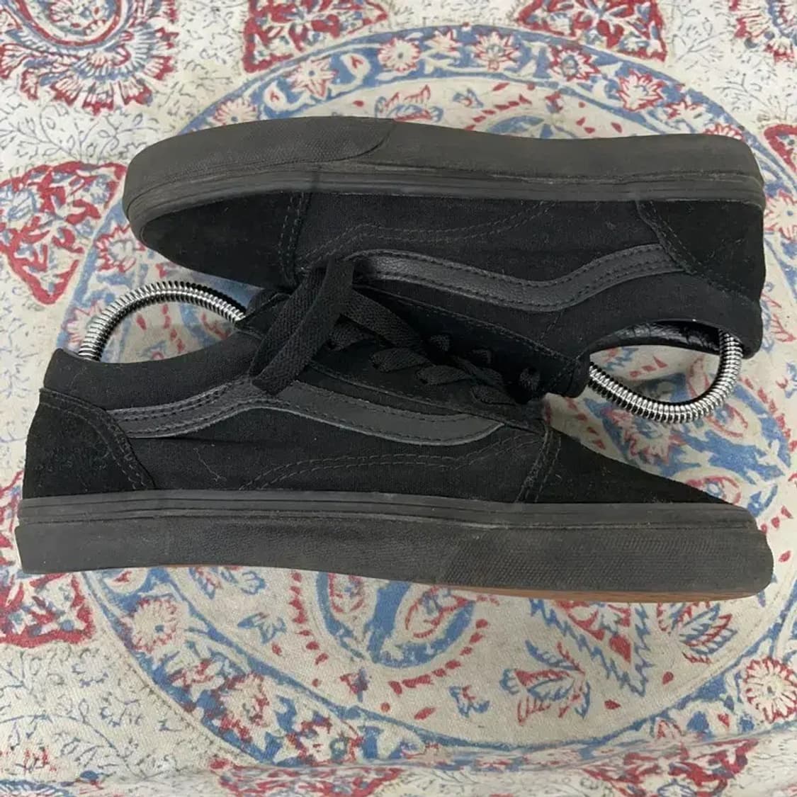 반스 올드스쿨 올블랙 스니커즈 225 E01089 상품이미지3