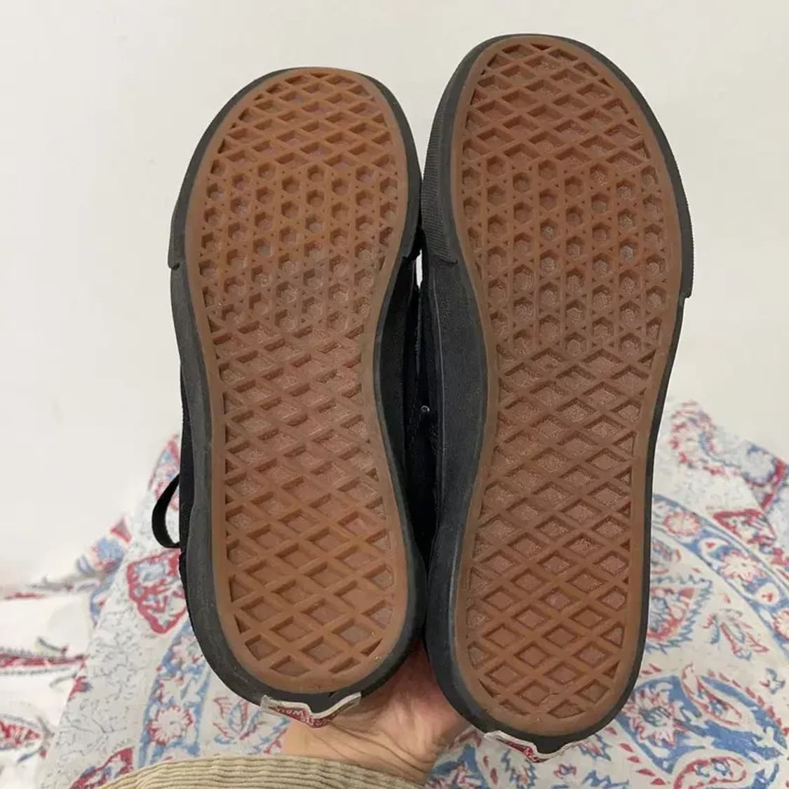 반스 올드스쿨 올블랙 스니커즈 225 E01089 상품이미지4