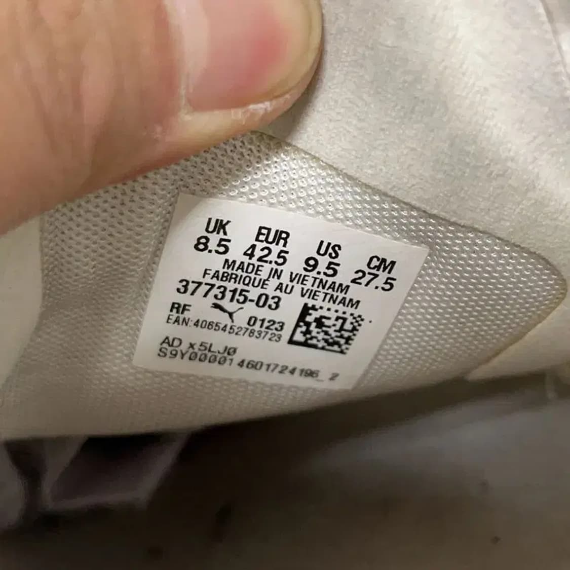 푸마 리버레이트 나이트로 운동화 러닝화 275 E01091 상품이미지5