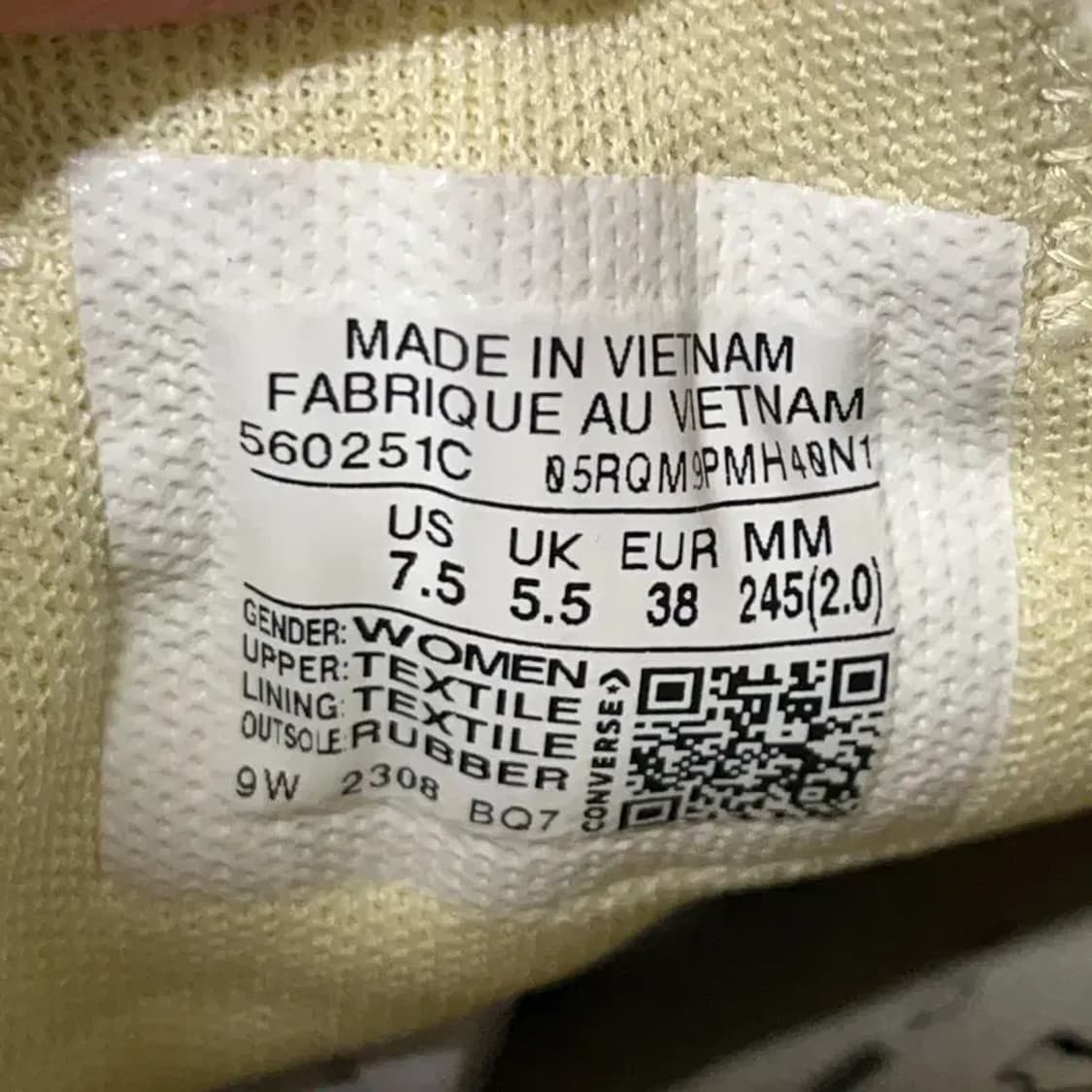 컨버스 척테일러 올스타 리프트 스니커즈 245 E01096 상품이미지5