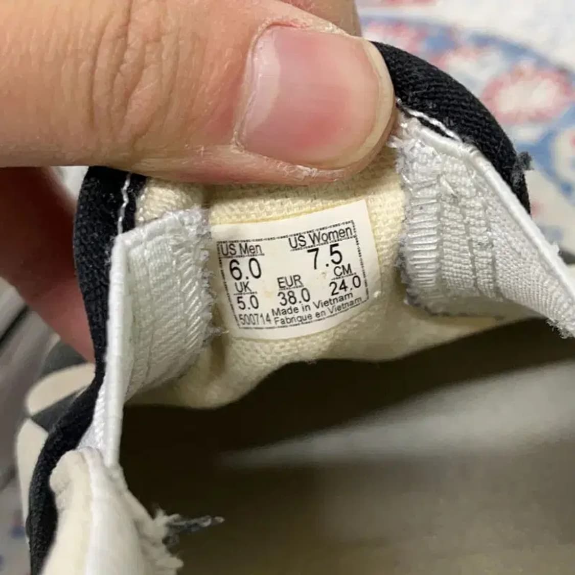 반스 클래식 슬립온 체커보드 스니커즈 240 E01097 상품이미지5