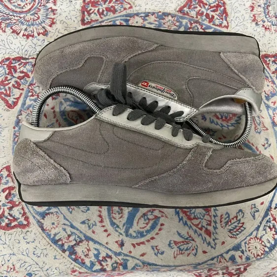 디젤 빈티지 로우 스니커즈 운동화 250 E01101 상품이미지3