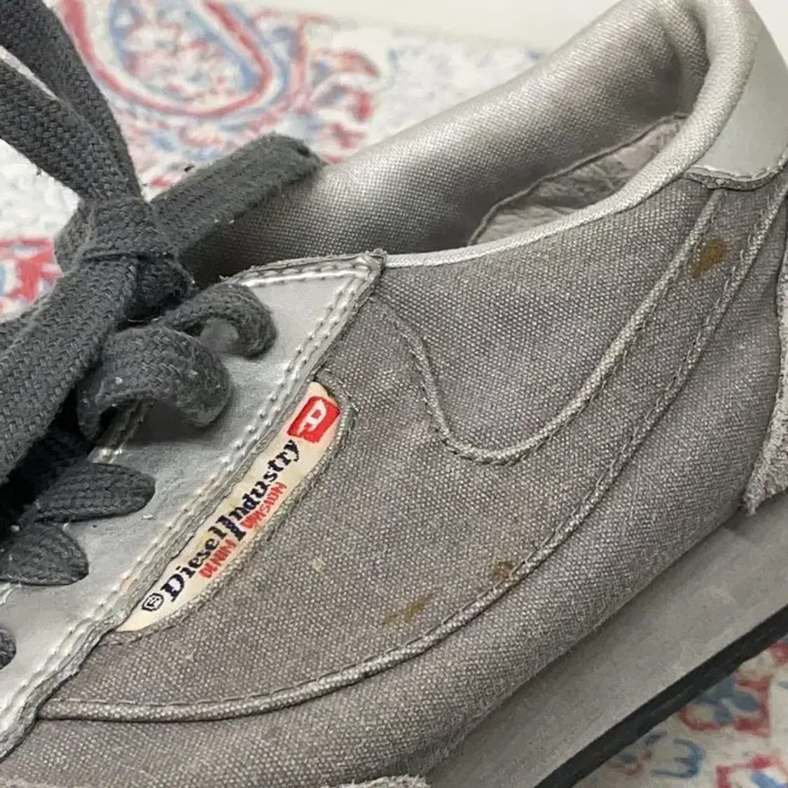 디젤 빈티지 로우 스니커즈 운동화 250 E01101 상품이미지6