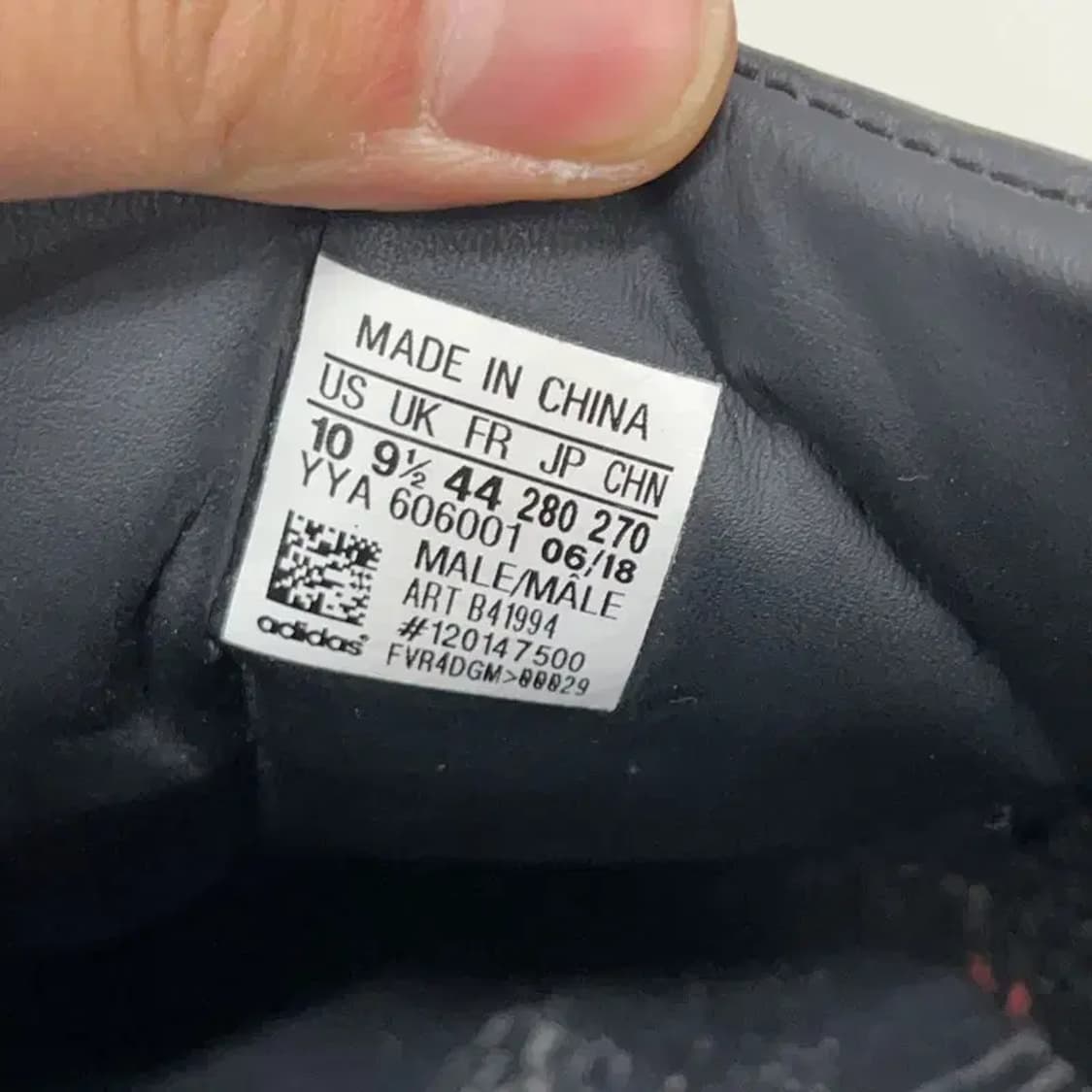 아디다스 슈퍼스타 블랙 볼드 오렌지 스니커즈 280 E01110 상품이미지5