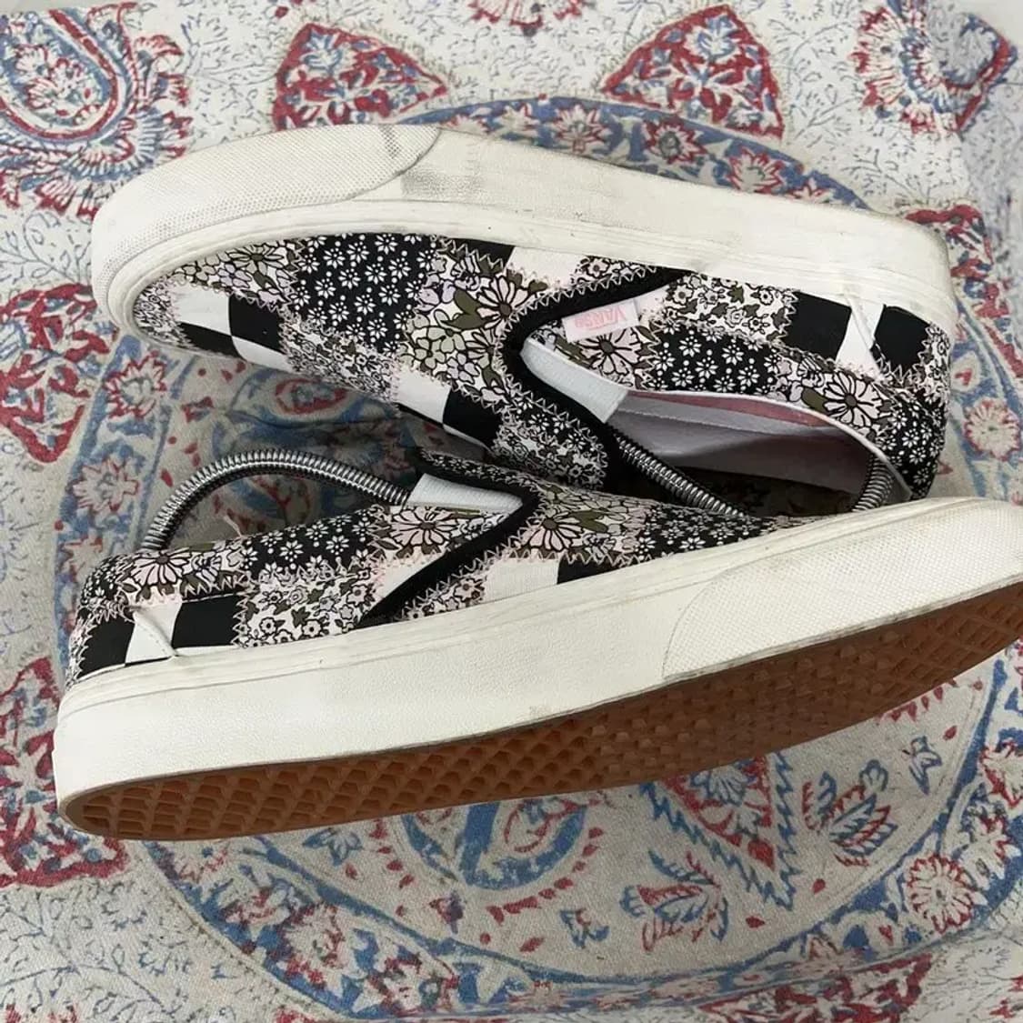 반스 패치워크 클래식 슬립온 265 E01117 상품이미지3