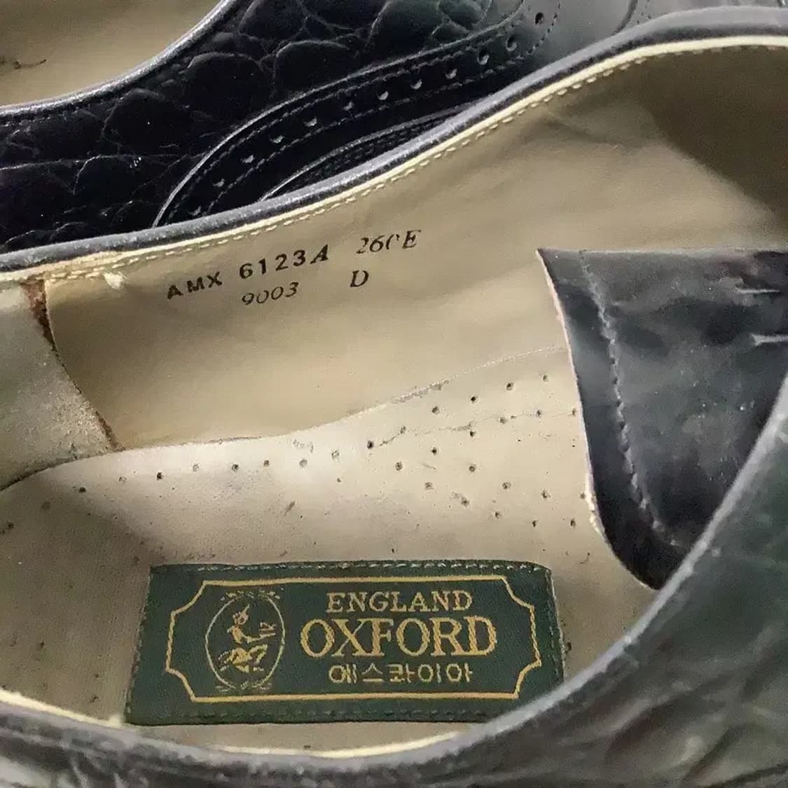 에스콰이아 옥스퍼드 정장구두 로퍼 260 E01124 상품이미지6