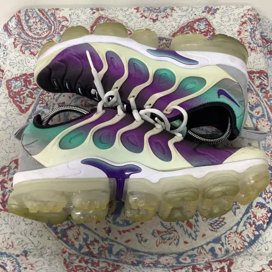 나이키 에어 베이버맥스 플러스 퍼플 오로라 스니커즈 265 E01126 상품이미지3
