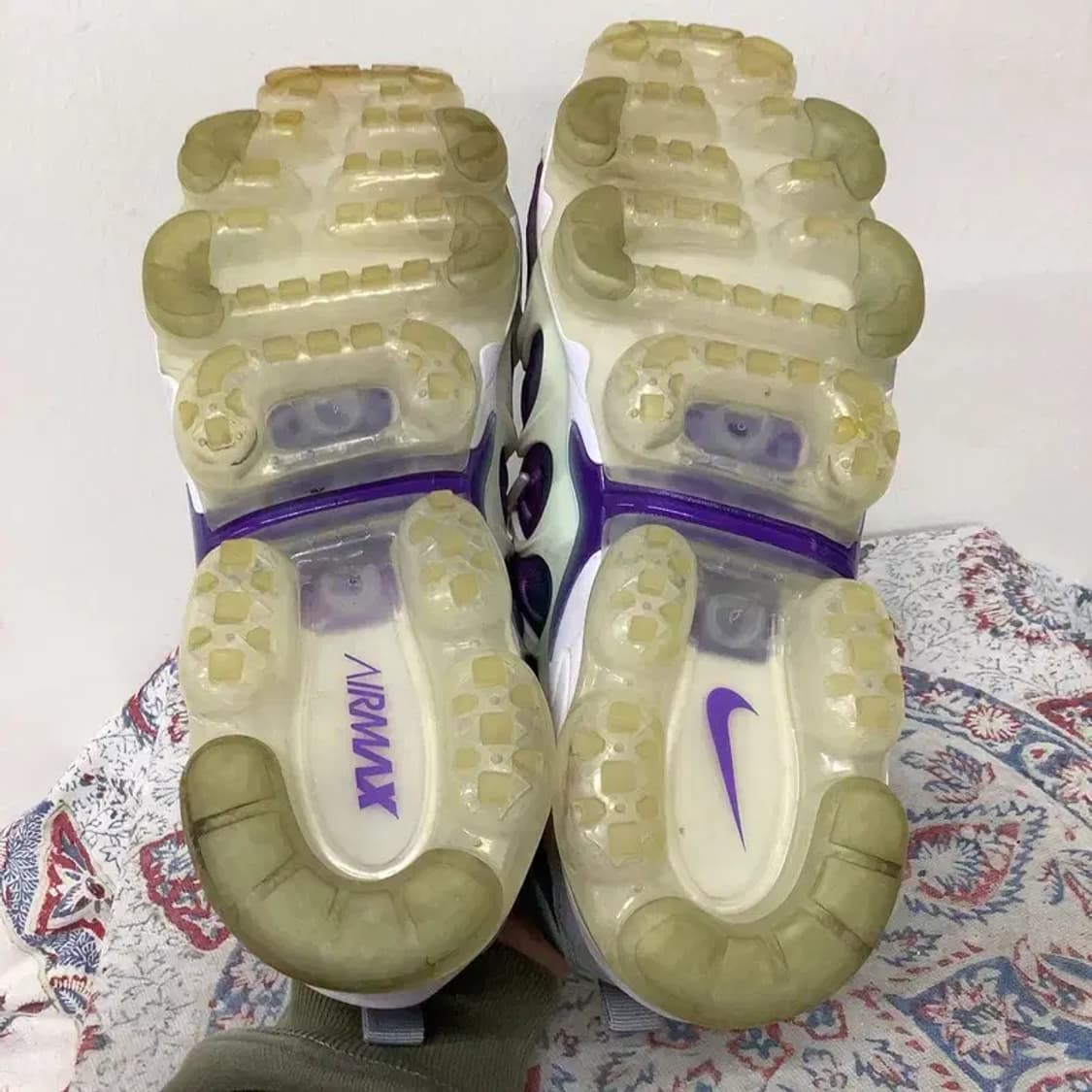 나이키 에어 베이버맥스 플러스 퍼플 오로라 스니커즈 265 E01126 상품이미지4