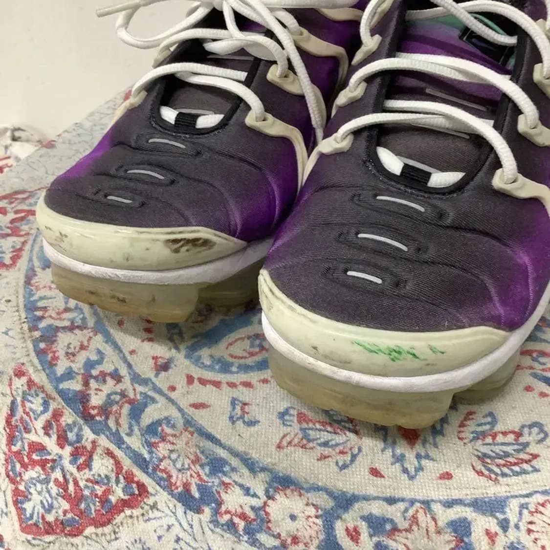 나이키 에어 베이버맥스 플러스 퍼플 오로라 스니커즈 265 E01126 상품이미지6