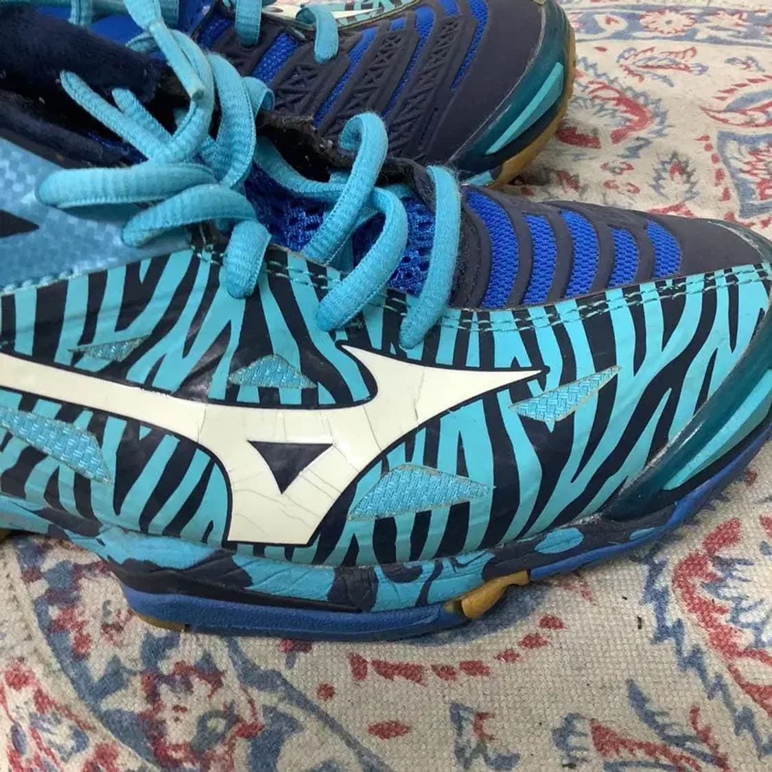 미즈노 웨이브 스텔스 3 배드민턴화 운동화 235 E01132 상품이미지6