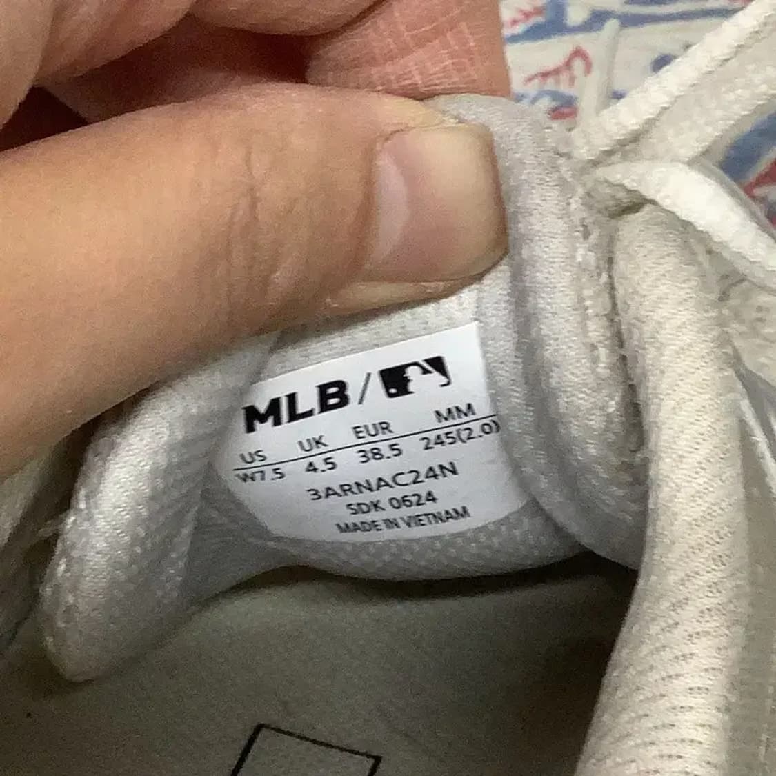 MLB 에이스러너 V2 스니커즈 운동화 245  E01141 상품이미지5