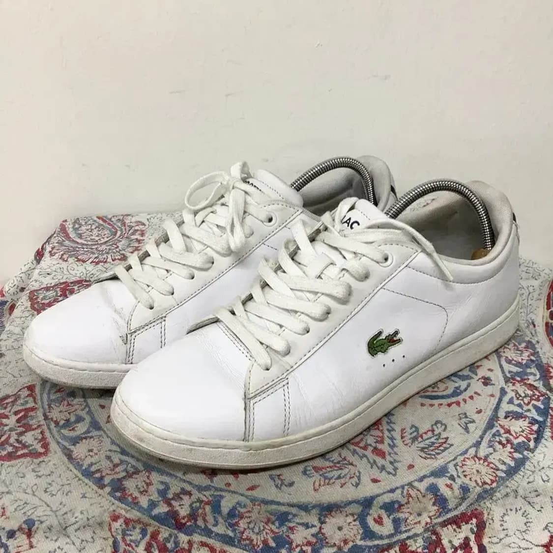 라코스테 카나비 에보 스니커즈 운동화 UK9 E01142 상품이미지1