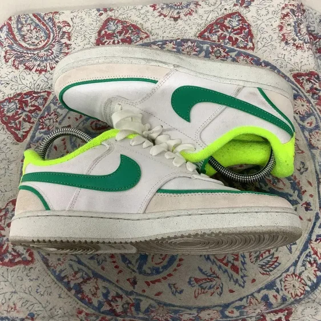 나이키 코트 비전 로우 캔버스 스니커즈 운동화 235 E01147 상품이미지3