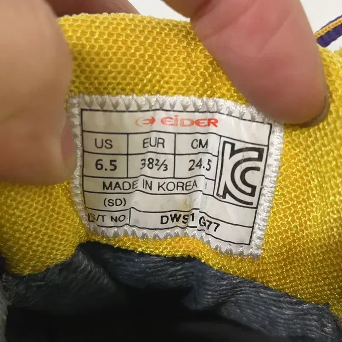 아이더 고어텍스 안전화 등산화 245 E01167 상품이미지5