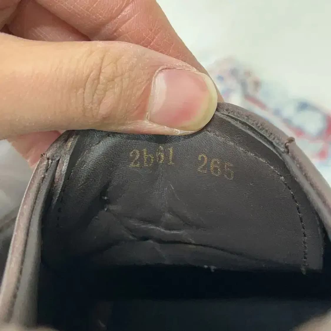 바이네르 컴포트화 단화 남자신발 265 E01177 상품이미지6