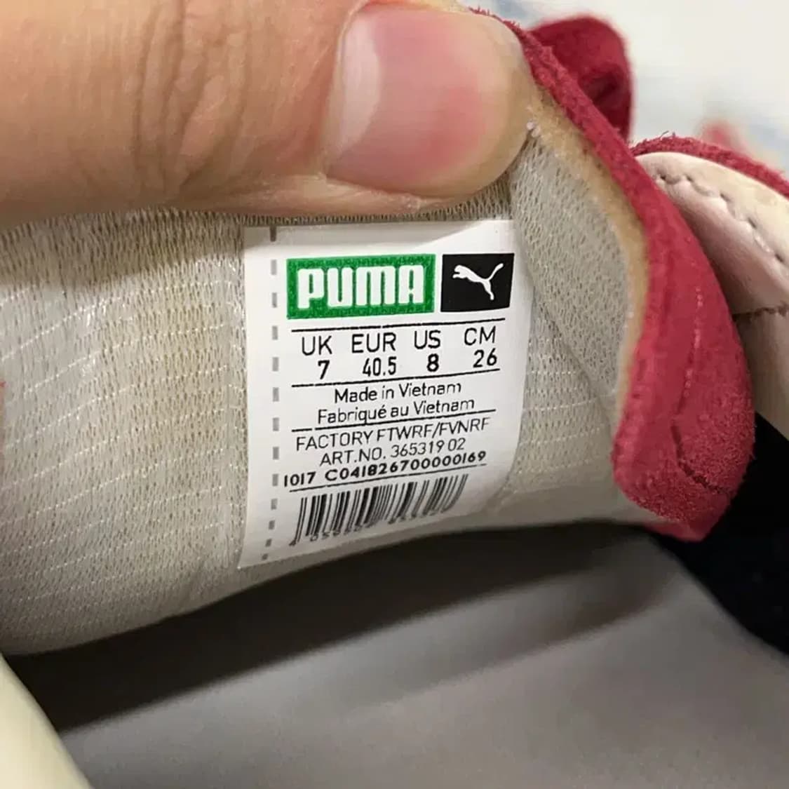 푸마 클라이드 스니커즈 운동화 260 E01162 상품이미지5