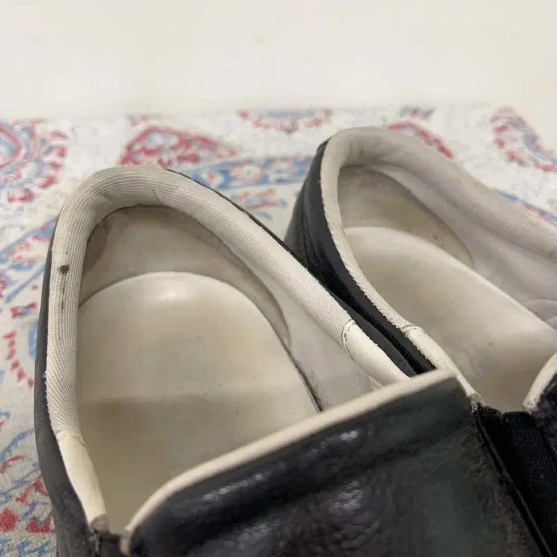 페라가모 빈티지 가죽 슬립온 단화 7.5 E01166 상품이미지6