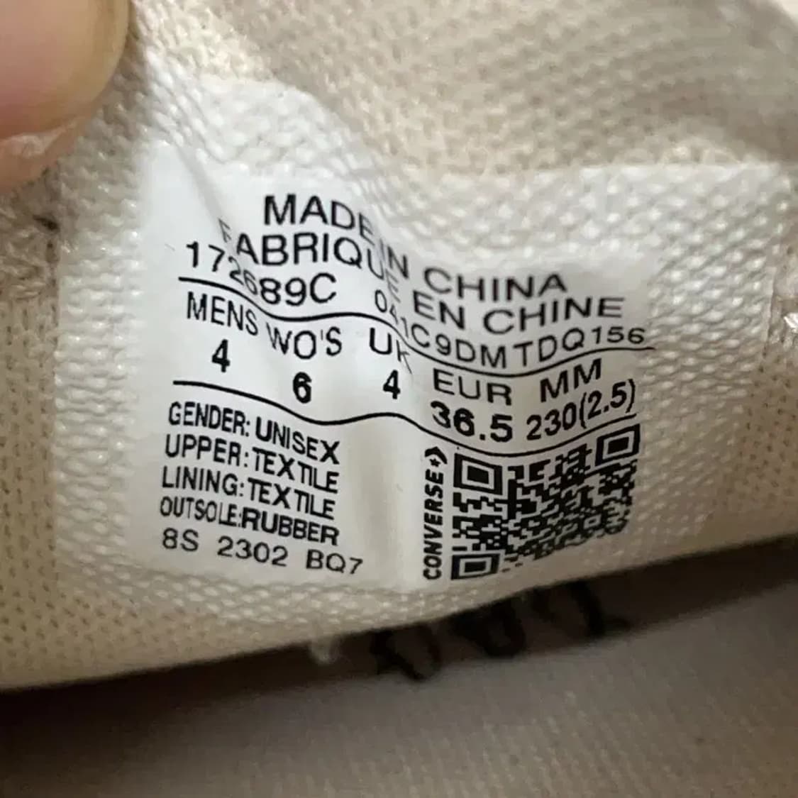 컨버스 척테일러 올스타 시즈널 컬러 스니커즈 230 E01169 상품이미지5