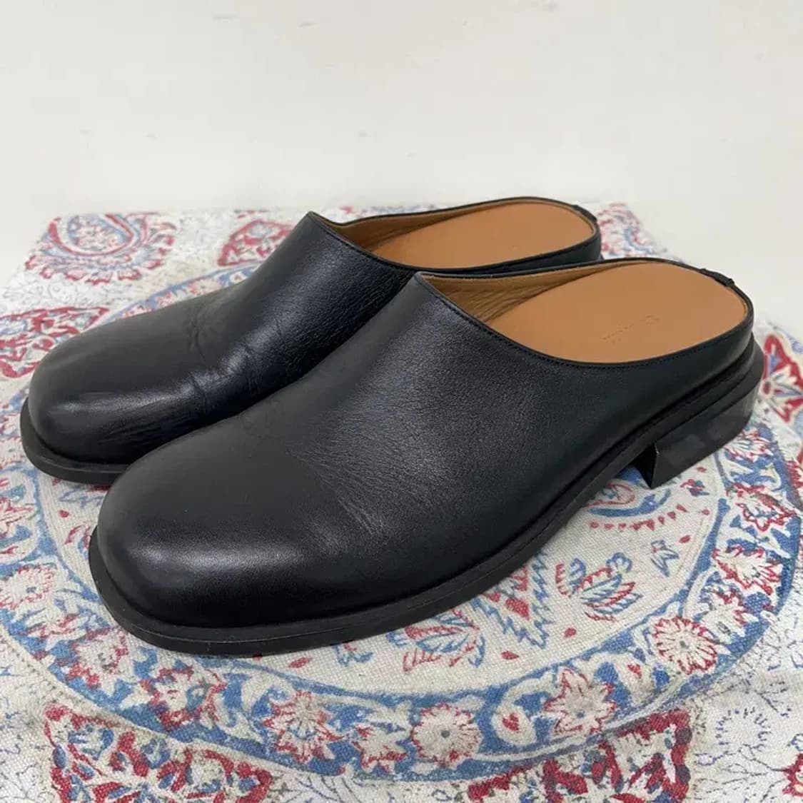 시스템 옴므 레더 슬라이더 뮬 구두 블로퍼 260 E01185 상품이미지1