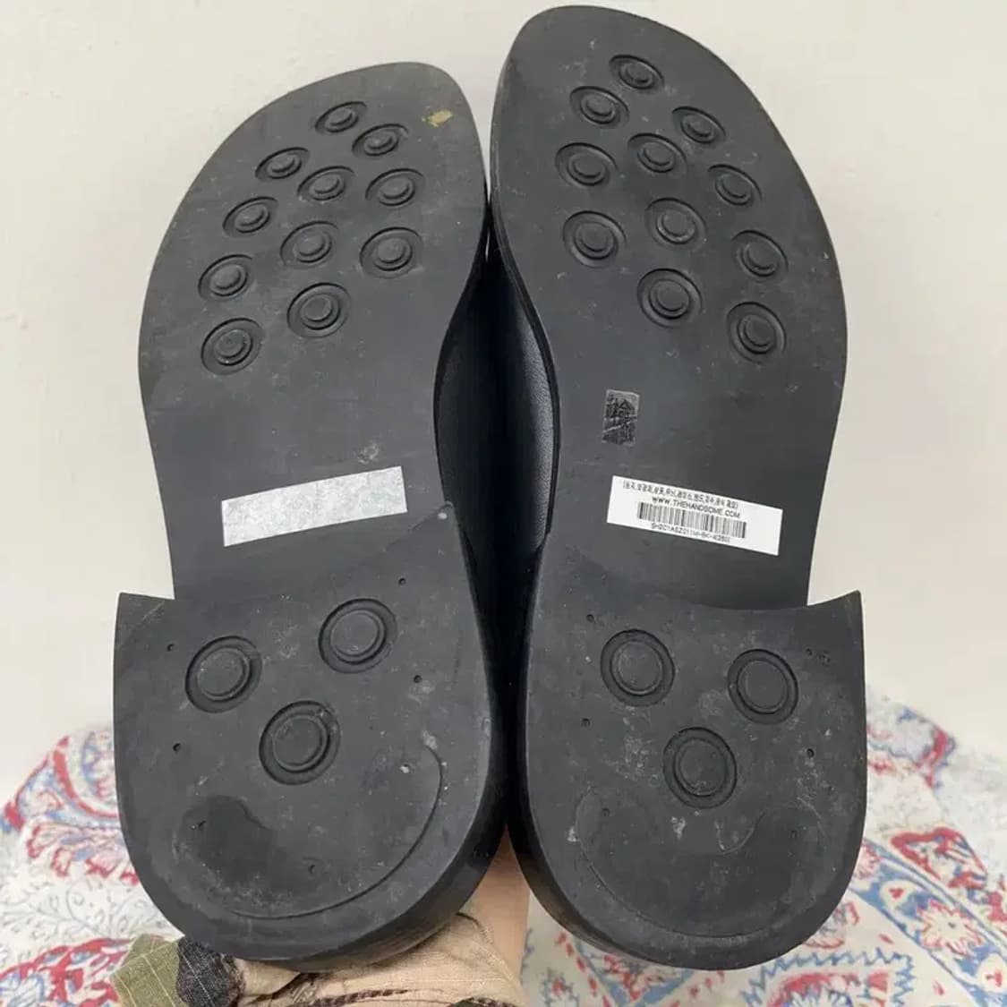 시스템 옴므 레더 슬라이더 뮬 구두 블로퍼 260 E01185 상품이미지4